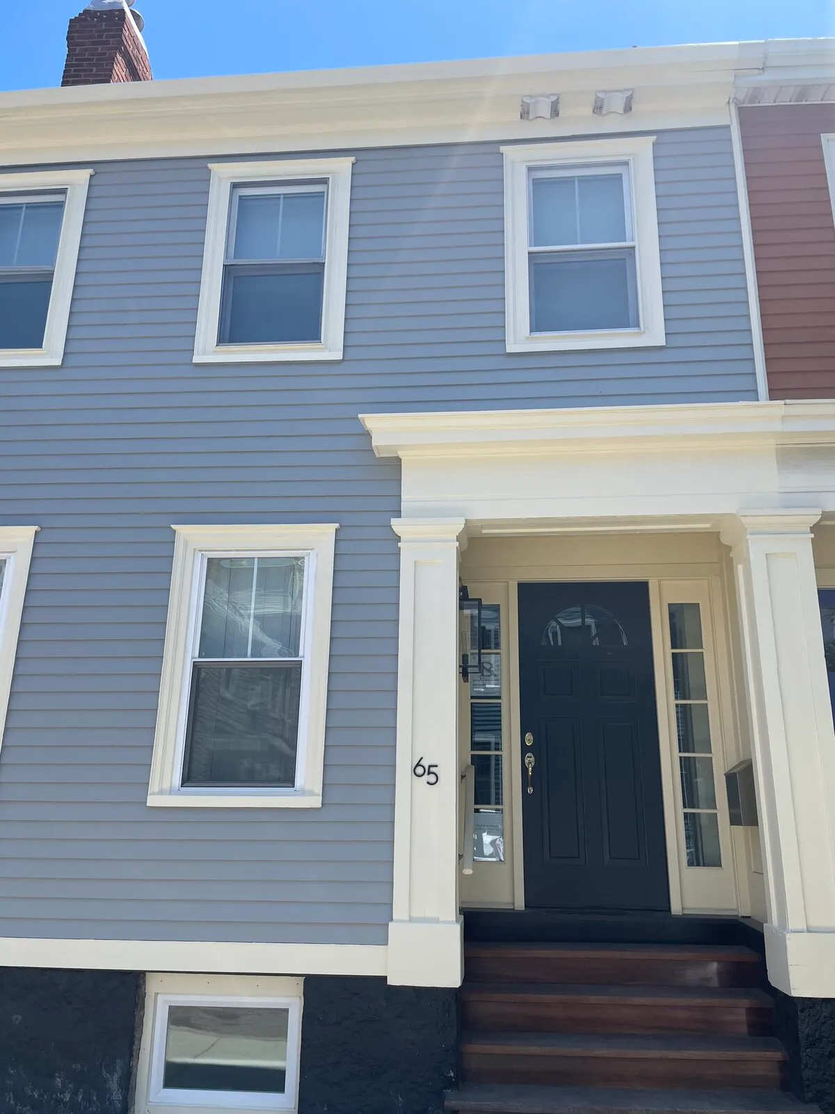 Exterior painting project