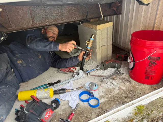 Grand Voyage Plumbing and Heating work photo