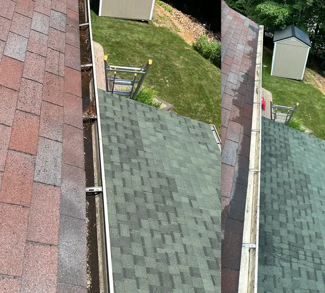 Clear Flow Gutters work photo