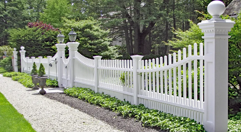 Fences in Marshfield, Massachusetts