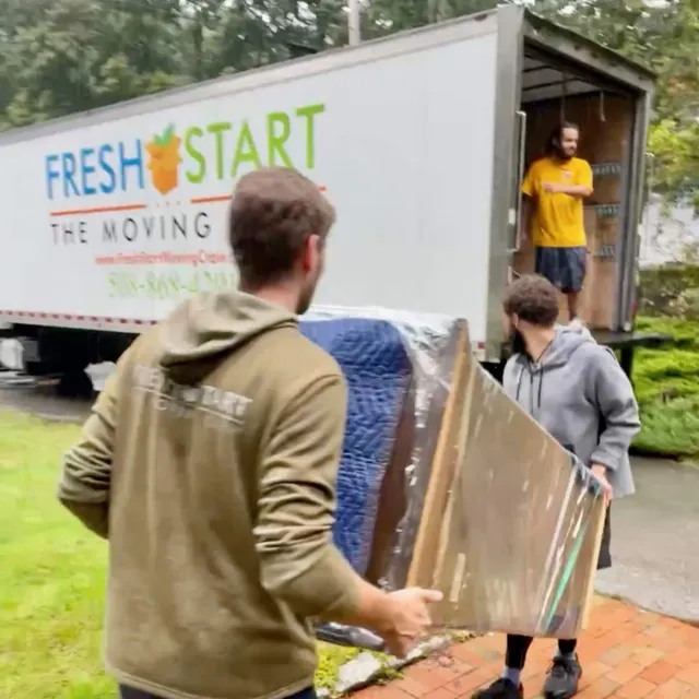 work photo from freshstartmovingcrew.com