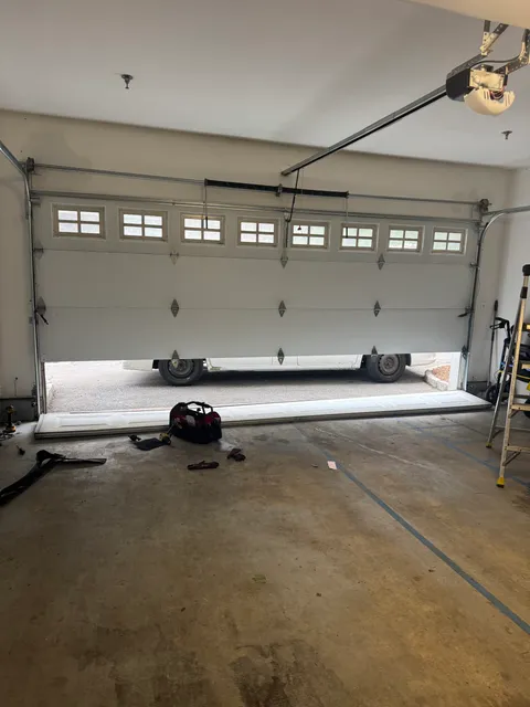 Garage door panel repair in CT