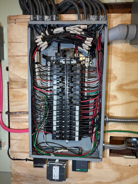 Tyler Zullo Electrical work photo