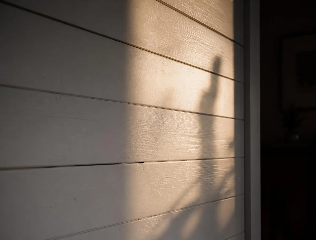 Shiplap carpentry detail