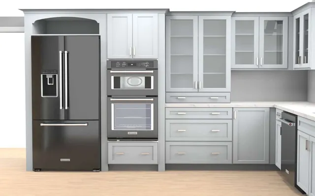 From rendering to reality.

This custom kitchen began with detailed 3D renderings created by our in-house cabinetry design team, allowing every element to be thoughtfully planned before fabrication began. Working alongside Kremer & Daughters, our Cabinetry & Millwork and finish-carpentry teams then brought the shared vision to life with custom craftsmanship and careful attention to every detail.

Swipe to see the journey from the original concept to the beautifully finished space.

Interior Design: Kremer & Daughters
Photography: Metropolitan Photography

#CapeAssociates #CustomCabinetry #FinishCarpentry #KitchenDesign #CustomMillwork #CapeCodHomes
