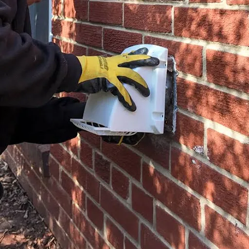 Nap Dryer Vent Cleaning Service Trumbull, CT work photo