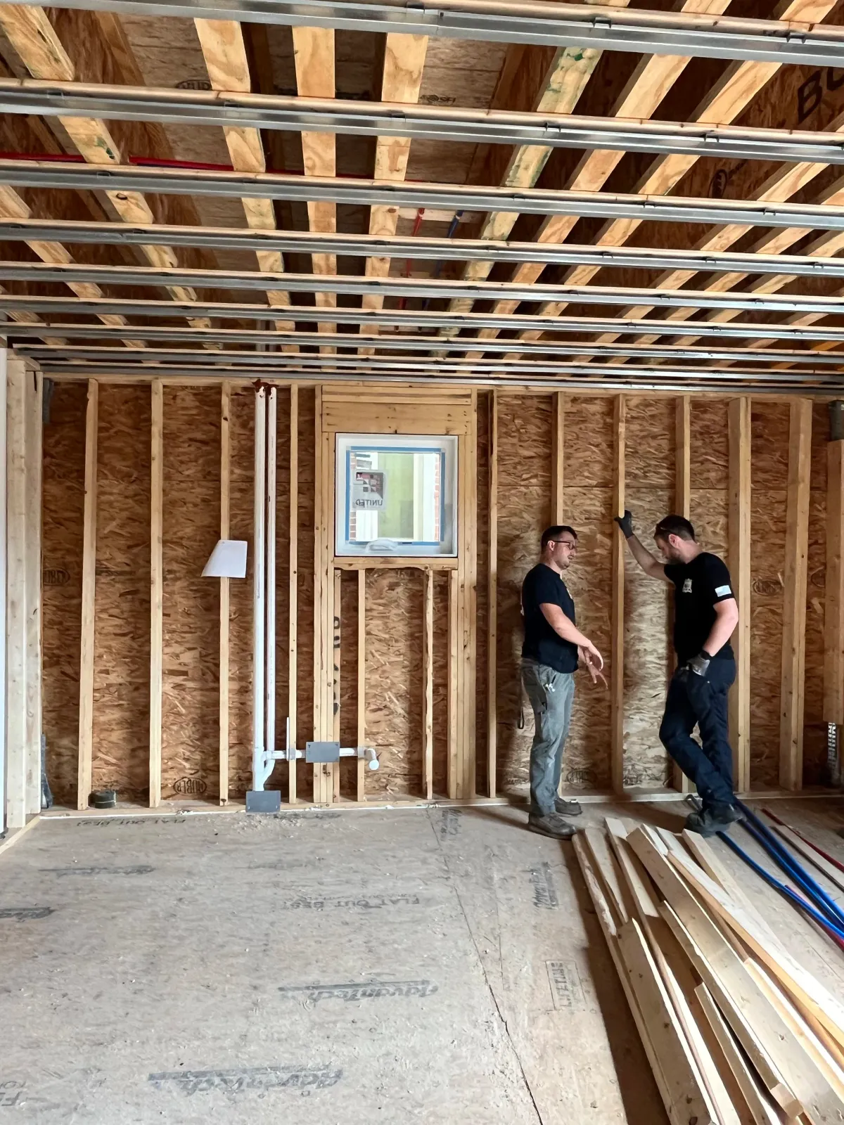 New construction in Quincy