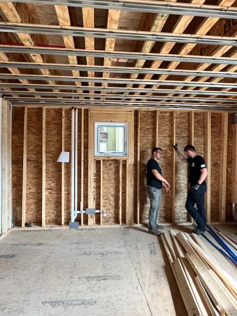 New construction in Quincy