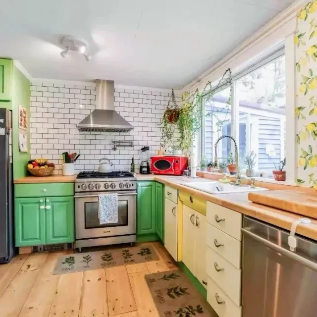 Bohemian kitchen renovation