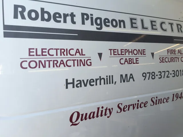 Robert Pigeon Electric, Inc. work photo