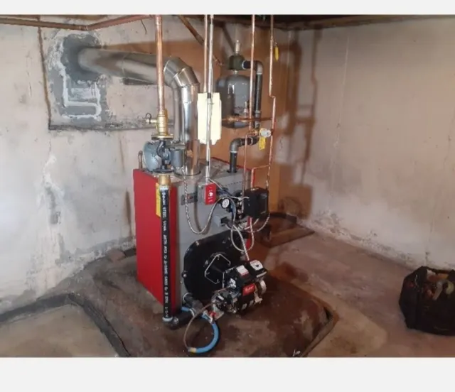 Fernandes Oil Burner Svc work photo
