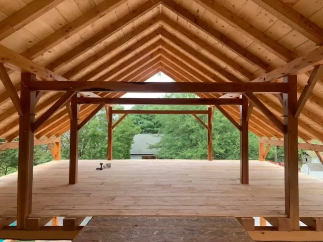 work photo from northfordtimberframers.com