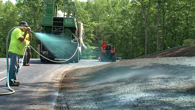 Green Acres Hydroseeding work photo