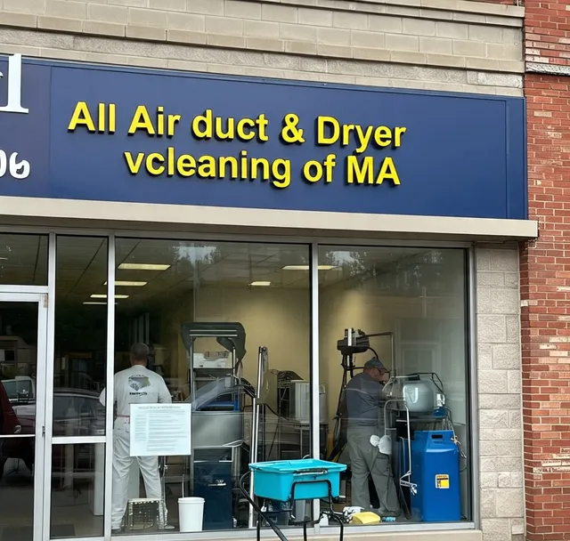All Air duct & Dryer vent cleaning of MA work photo