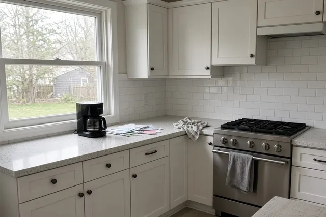 Kitchen remodel in a Connecticut house
