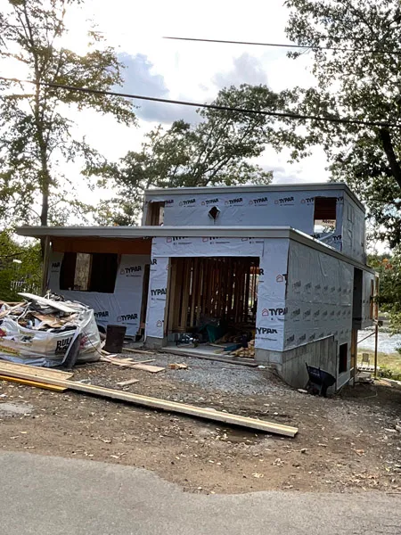 Add an. attached garage