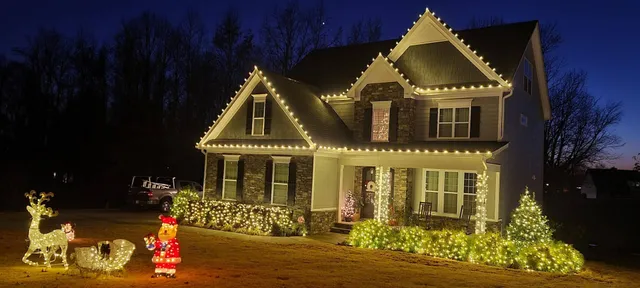 Christmas Light Installation in Chelmsford, MA