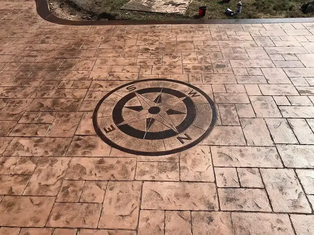Stamped Concrete custom designs