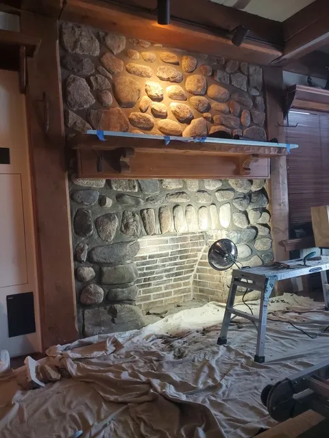Maine Fireplace Services work photo