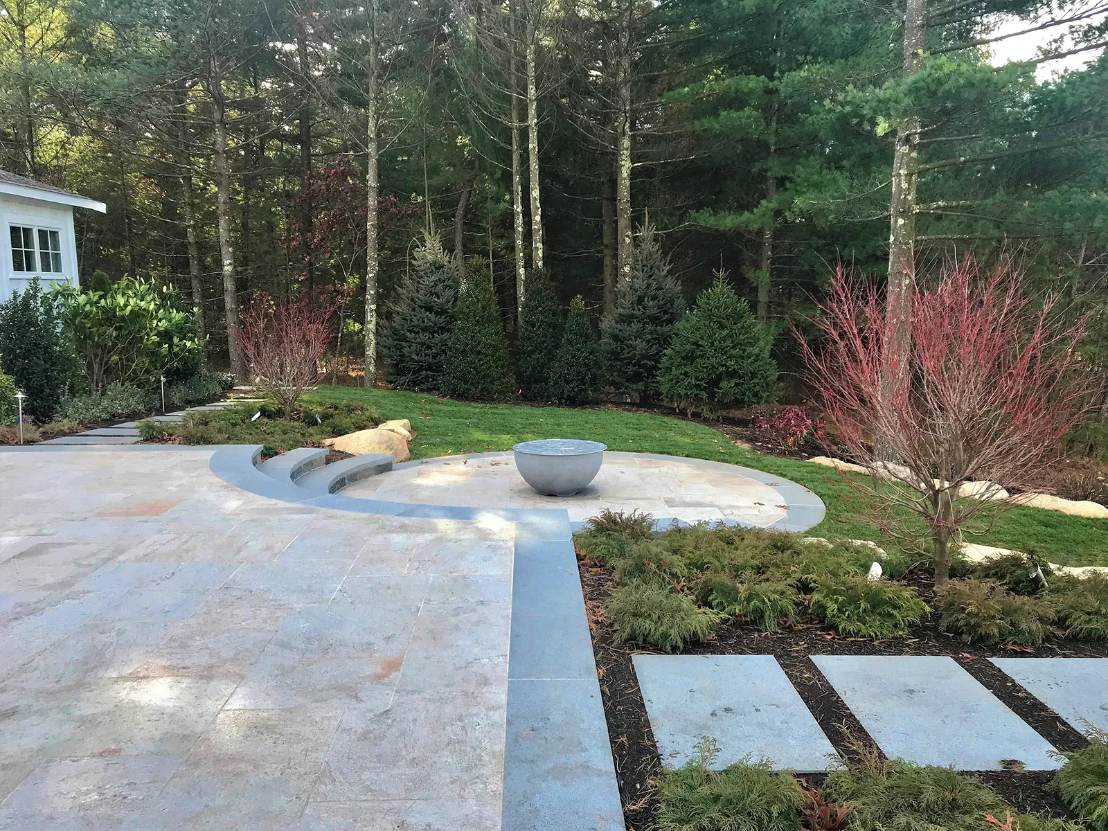 pine hills pond view project
