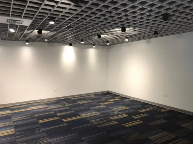 Commercial suite before and after painting — after