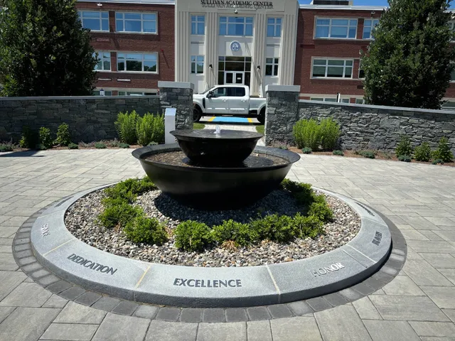 Urban Stone Landscape Masonry Construction work photo