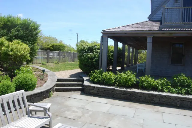 Completed landscape architecture project