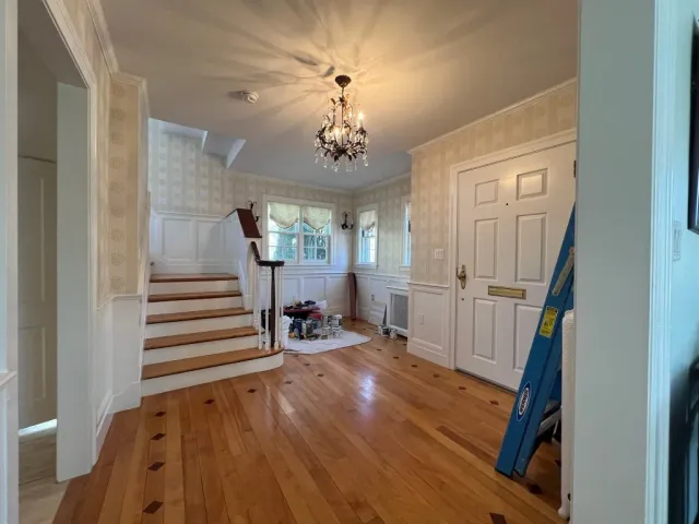 Gallagher Painting interior preparation in progress