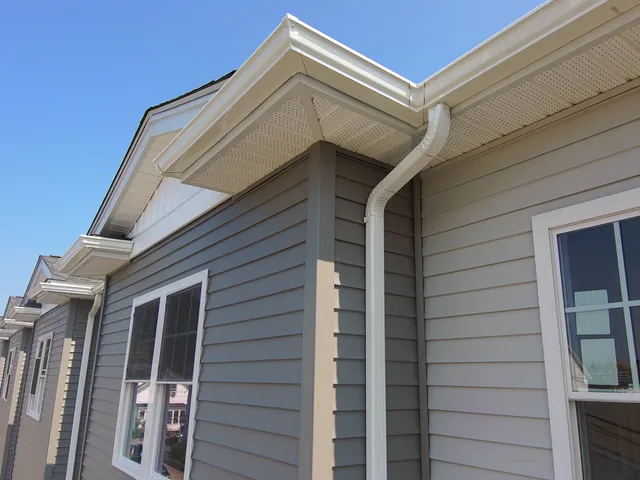 Dartmouth Seamless Gutters, LLC work photo