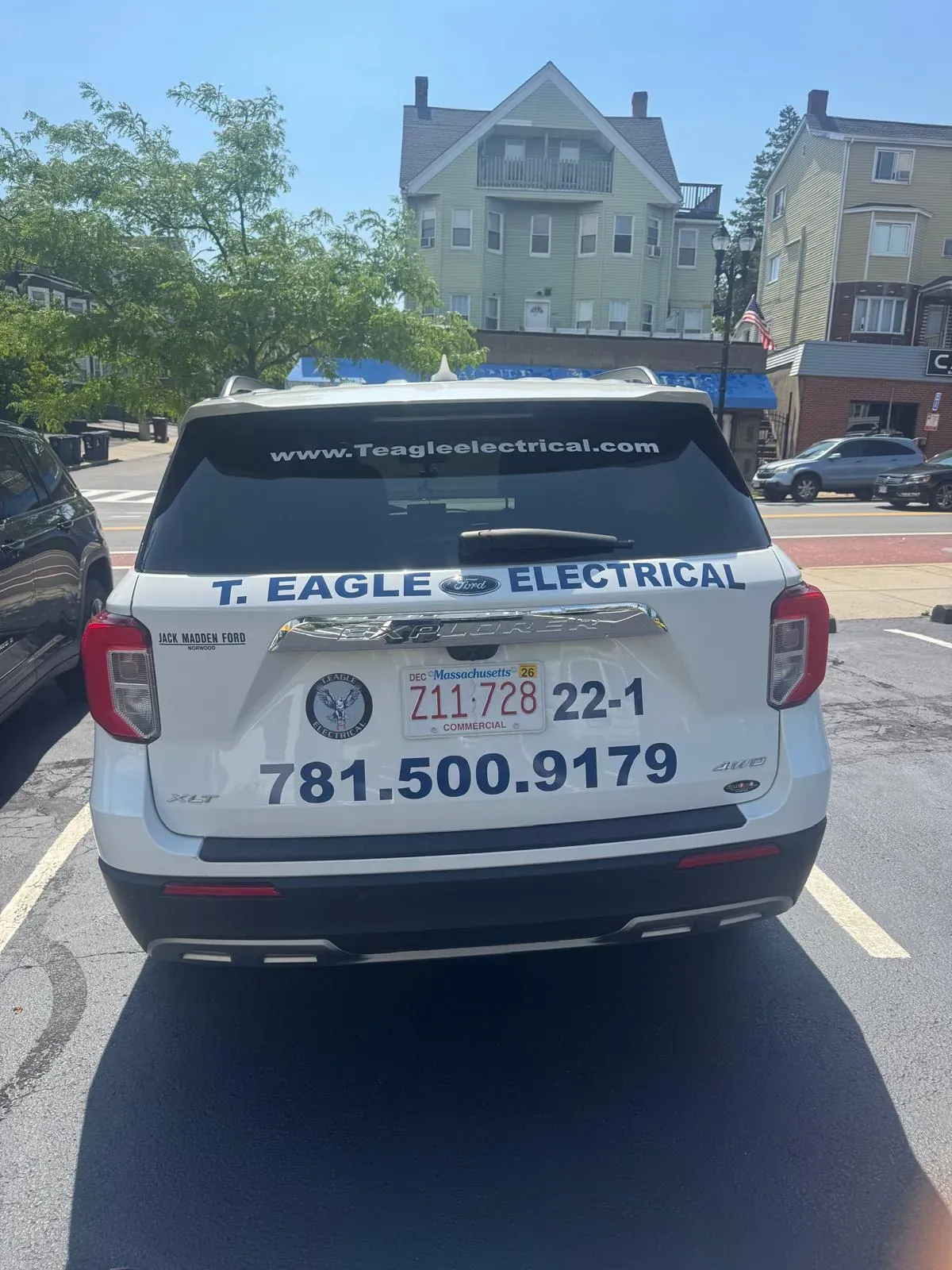 Finished electrical job in Waltham