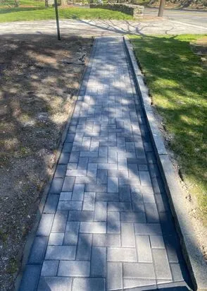Walkway Installation in Tewksbury, MA (1)