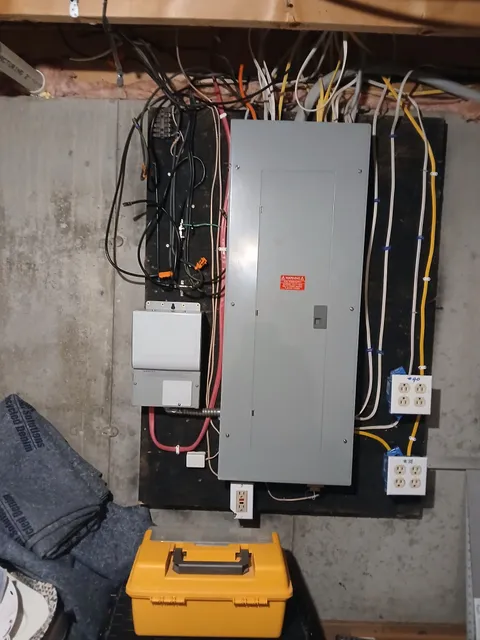 J.M. Cormier Electric & Solar work photo