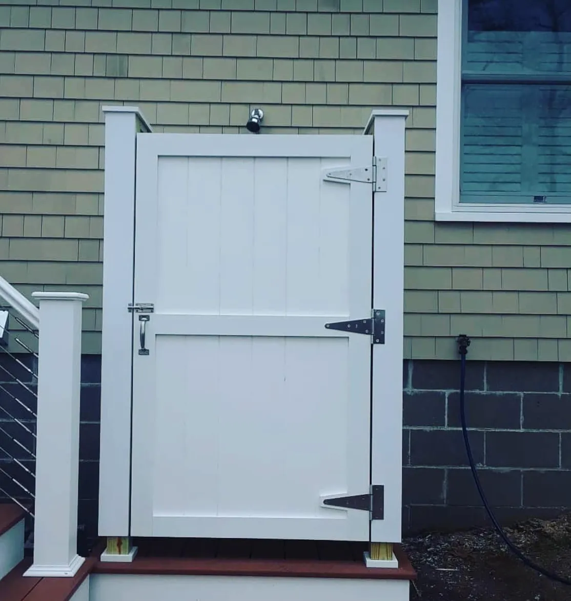 outdoor shower cape cod