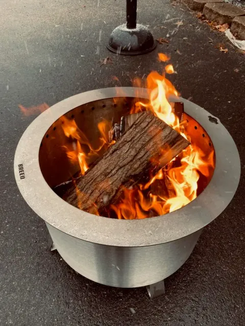 A Fallon's Home & Hearth outdoor installation