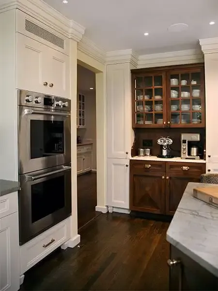 Custom Kitchen built in cabinetry by Weston Kitchen & Baths - Sudbury, MA