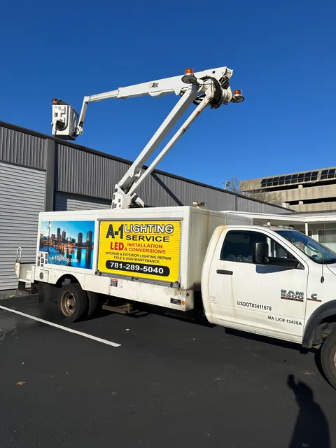 A-1 lighting Service Company work photo
