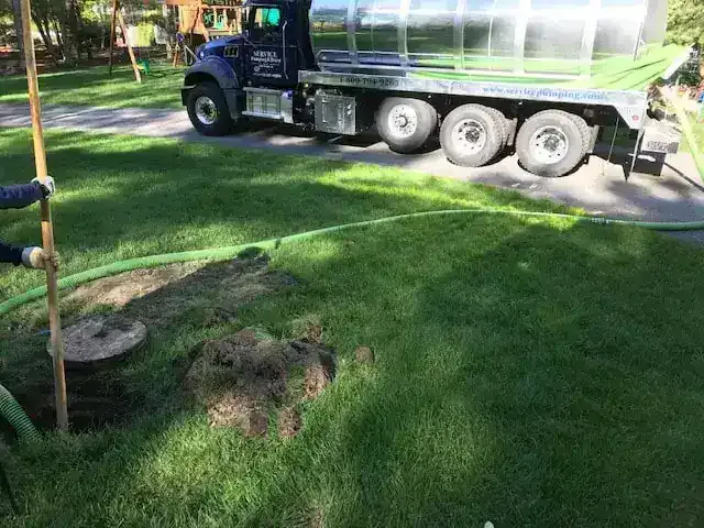 work photo from servicepumpingdrain.com