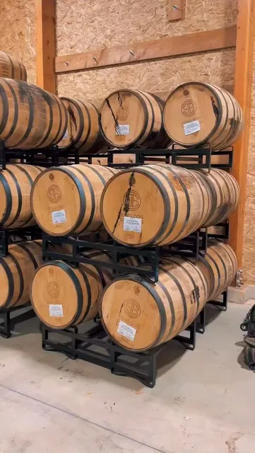 Looking back on the amazing experience of building @songdogdistilling this year. Design by @mcinturffarchitects 
.
.
.
.
#custombuilder #dmv #farmdistillery #builder