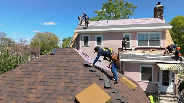 Roof replacement project completed by Rhino-Back Roofing