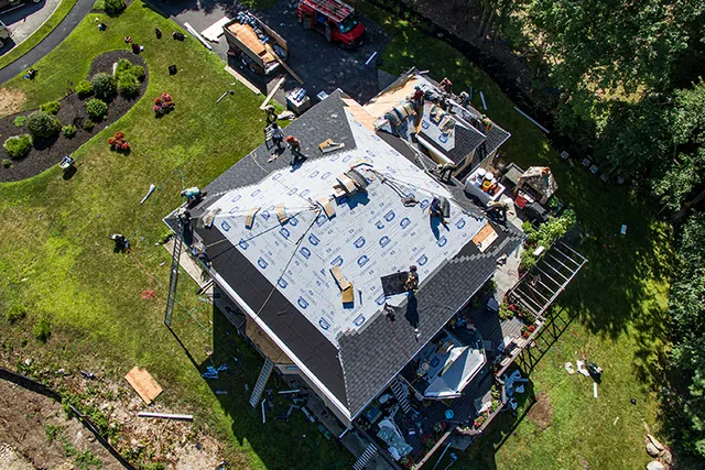Burns Roofing work photo
