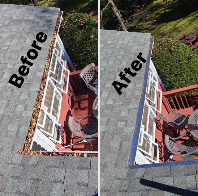 Eddy's Gutter Cleaning and Landscape LLC work photo