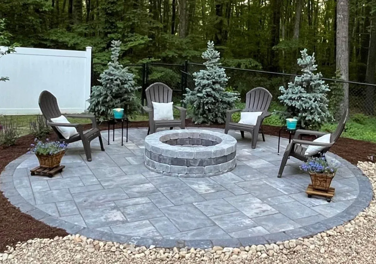 Fire pit in Nashua, NH