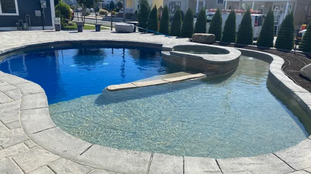 Custom In-Ground Natural Pool & Patio