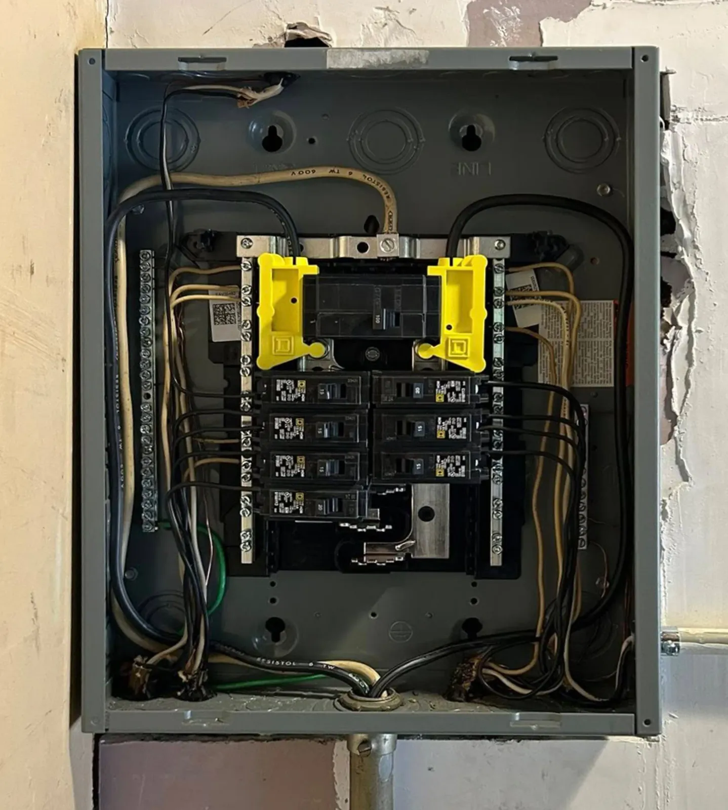Electrical panel after upgrade
