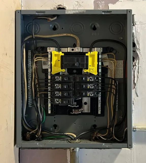 Electrical panel after upgrade