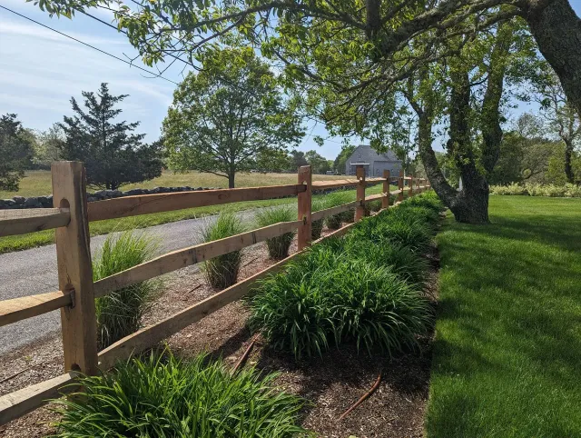 Eagle Fence Company Cape Cod work photo