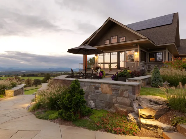 Mt. Philo Residence landscaping