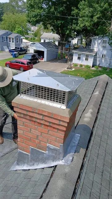 Nutmeg State Chimney work photo