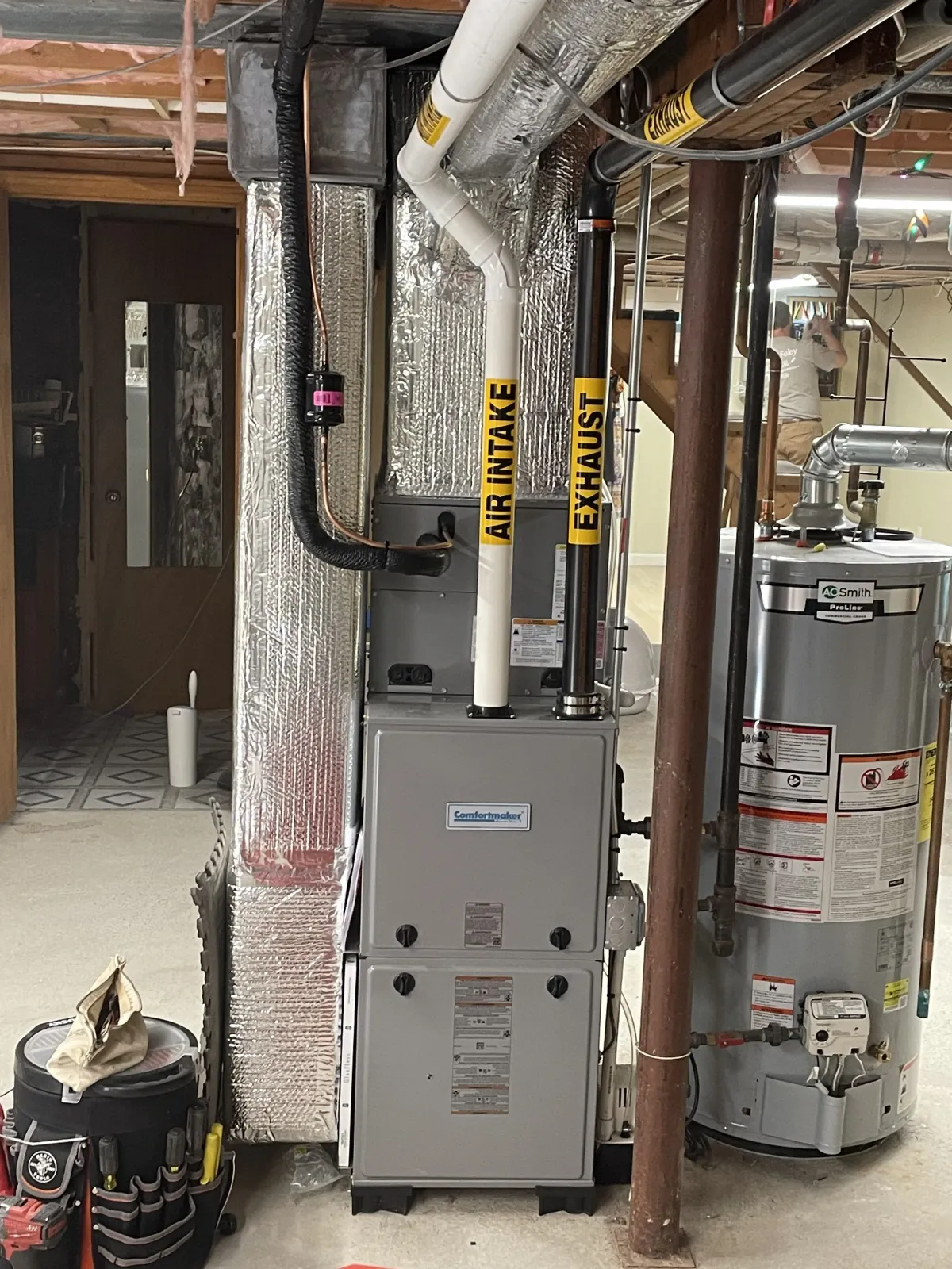 work photo from performancehvacinc.com
