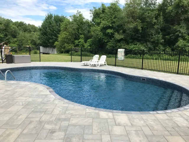 PIERMARINI POOLS & PATIOS work photo